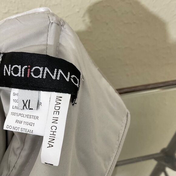 Narianna Designer Formal Maxi Evening Strapless Women's size XL Fairy - Picture 6 of 16